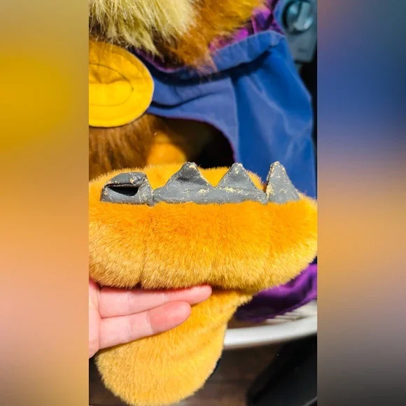 Disney Store 32” Giant Beast Plush Beauty & the Beast Large w/ Tag - Picture 6 of 12